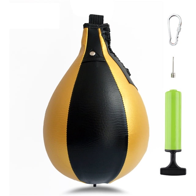 Lolmot Boxing Pear Shape Speed Ball Pear Training Speedballs Swivel Punch Bag Hanging Swivel Punch Ball For Boxing Punching Exercise Fitness