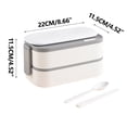 thumbnail image 3 of Clearance Deals Lisbinx Portable Food Container, Worker Lunch Containers, Food-grade Material Lunchbox, Lunch Box, Fruit Storage Sealedbox, for Travel, Office, Home, 3 of 3
