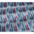 thumbnail image 5 of oneOone Viscose Jersey Blue Fabric Liquid Drip Abstract Craft Projects Decor Fabric Printed By The Yard 60 Inch Wide, 5 of 5