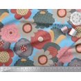thumbnail image 2 of Soimoi Rayon Fabric Flower Artistic Print Fabric by the Yard 56 Inch Wide, 2 of 3