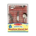thumbnail image 1 of Melissa & Doug Ensemble d'Ustensiles en Acier Inoxydable - Accessoires de Cuisine pour Jeux au Lave-Vaisselle, 1 of 4