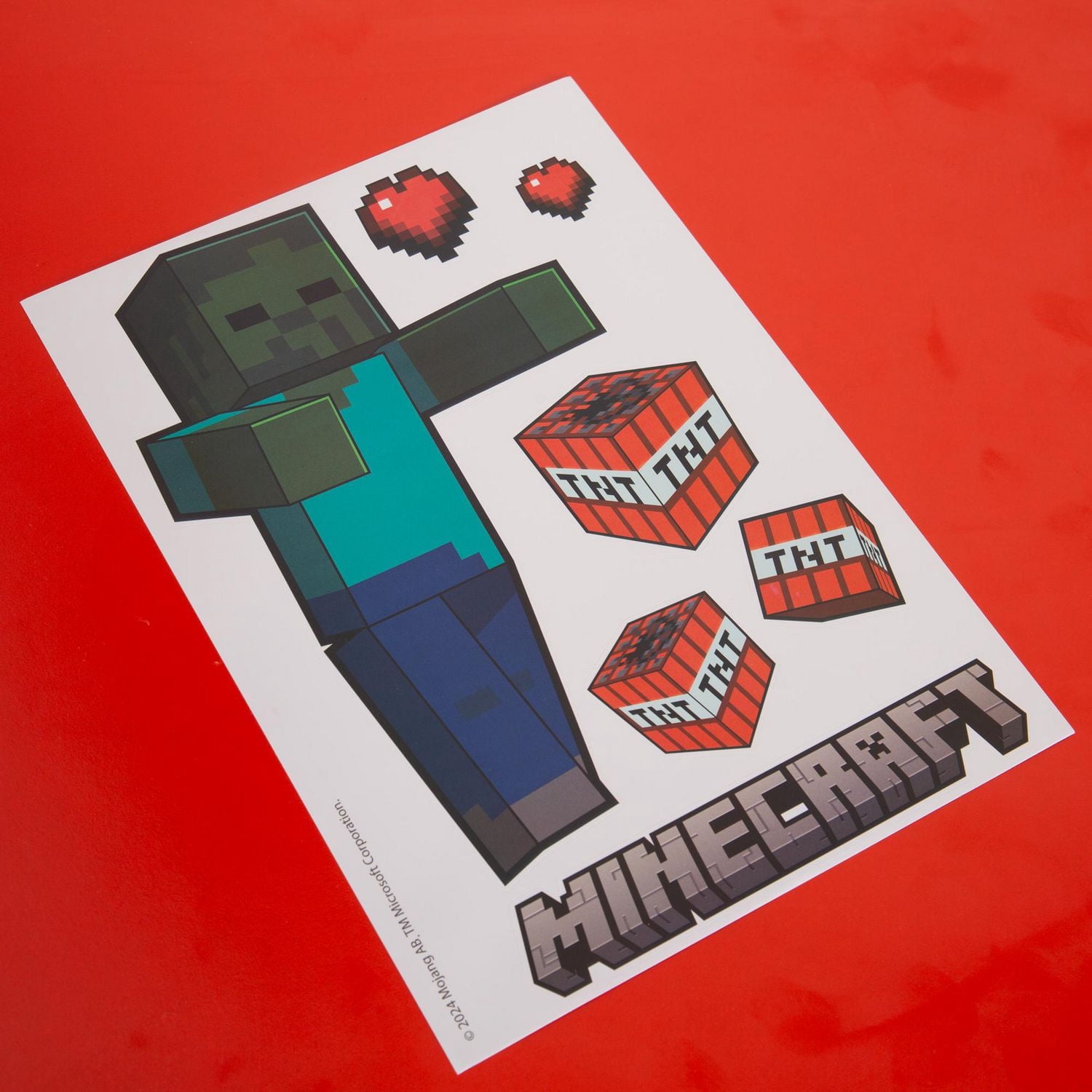 Autocollants muraux Minecraft