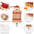 thumbnail image 2 of AKDSteel Stainless Steel 1.6 Gallon Manual Fruit Press – Juice Extractor & Filter Bag for Wine, Cider, Oil (Apple/Grape/Honey), Triangular Base for Kitchen & Outdoor, 2 of 6