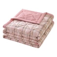 thumbnail image 3 of Sentmoon Rest Coolings Comforter Blankets Washed Summer Quilt Summer Cool Quilt Air Conditioning Quilt Thin Quilt Embossed Gift Live Home Students Dormitory Quilt, 3 of 7