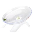 thumbnail image 1 of tredstone Roue d'Exercice en Plastique pour Hamsters Hérissons Pas de Bruit Interactif Blanc, 1 of 6