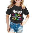 thumbnail image 1 of PMVFHDE T-Shirts Mignons pour Fille T-Shirt à Col Rond Imprimé à Manches Courtes pour Garçons et Filles Noir, 3-4 Ans, 1 of 4