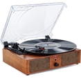 thumbnail image 1 of DIGITNOW Vintage 3-Speed Bluetooth Vinyl Record Player with Built-in Speakers, 1 of 5