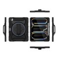 thumbnail image 2 of XYX 3in1 Rotating Stand Case for iPad Pro 13 inch M4 2024 with Hand/Shoulder Strap, Shockproof Rugged, Black, 2 of 7