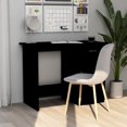 thumbnail image 1 of vidaXL Desk Black 100x50x76 cm Engineered Wood, 1 of 5