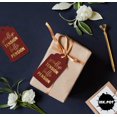 thumbnail image 4 of Inkdotpot Real Gold Foil Good Bye Tension Hello Pension Retirement Tags Favor Hang Paper Tags 50 Pieces, 4 of 6