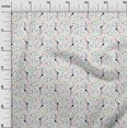 thumbnail image 2 of oneOone Cotton Cambric White Fabric Geometric Sewing Craft Projects Fabric Prints By Yard 42 Inch Wide-C0Y, 2 of 4