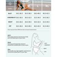 thumbnail image 4 of Charmo Maillot de Bain une Pièce à Bords Festonnés pour Femmes, Monokini à Découpes, 4 of 6