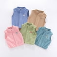 thumbnail image 5 of Kcodviy Manteau Robe d'Hiver pour Tout-Petits Garçons Filles, Gilet Dessin Animé, Manteau, Veste, Manteaux pour Filles, Enfant, Manteau Chaud en Molleton, Manteau d'Extérieur, Veste Sans Manches, 5 of 5