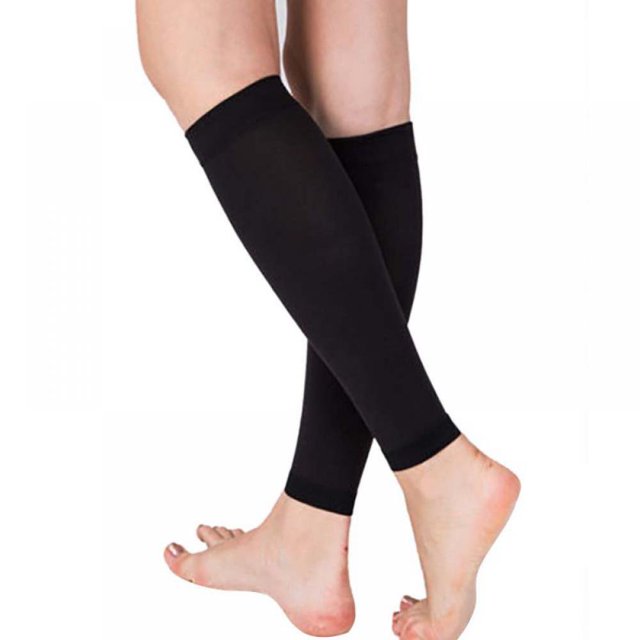 MesaSe Brand Clearance! Compression Stockings Slim Relieve Leg Calf Sleeve Brace Support Compression Varicose Socks 1 Pair