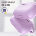 thumbnail image 2 of Étui de Protection Airpods Pro, Étui Airpods Pro, Étui en Silicone Ultra Mince Compatible avec Airpods Pro, Prend en Charge la Recharge Sans Fil - Violet Vif, 2 of 7
