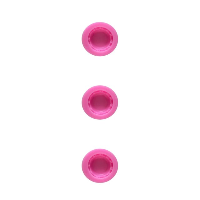 Transemion 1/2/3/5 Fondant Mold Portable Replacement Flexible Home Kitchen Bakery Baking Pastry Cake Pudding Chiffon Mould Accessories Type 4 3PCS
