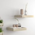 thumbnail image 1 of vidaXL Floating Wall Shelves 2 pcs Oak 23x23.5x3.8 cm MDF, 1 of 5