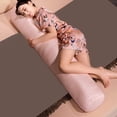 thumbnail image 1 of RKSTN Long Pillows Soft Velvet Long Pillow Special Pillow for to Sleep Sofa Pillow Side Sleeping Leg Clamp Dormitory Bedside Cushion Multiple Colors Available, 1 of 5