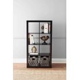 thumbnail image 1 of hometrends 2 x 4 Cube Shelf, Espresso, 1 of 3