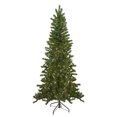 thumbnail image 1 of Northlight 7.5' Pre-Lit Medium Canadian Pine Artificial Christmas Wall Tree - Clear Lights, 1 of 6
