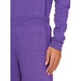 thumbnail image 3 of Hanes Womens ComfortSoft EcoSmart Open Leg Fleece Sweatpants, 2XL, 3 of 6