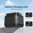 thumbnail image 2 of LOVEVER pour Insta360 Ace Pro/Ace Batterie Hub de Charge Simultané 3 Batteries Protection contre les Surcharges Portable, 2 of 10