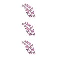 thumbnail image 3 of Transemion Glitter And Exquisite Stickers For Amazing Home Decor With Butterflies Various LK12 Rose Red 3Set, 3 of 6