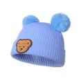 thumbnail image 2 of Faithtur Baby Winter Hat Cute Bear Pattern Knit Beanie Warm Cap for Infant Newborn Cold Weather Accessories, 2 of 8