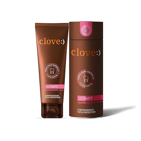 Clove Ultimate Toothpaste | | Triclosan Free | Paraben Free | Peroxide Free | Mint | Pack of 1 (100 gms)