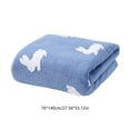 thumbnail image 3 of ABPWLY Rabbits Jacquards Bath Towel Home Cute Bath Towel Super Soft Bath Towel Home Bathroom Absorbent Towel Bathroom Accessories Clearance Home and Kitchen Canada Days Kitchen Wall Decor, 3 of 6