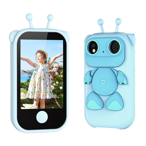 Téléphone intelligent pour enfants, écran tactile de 2,8 pouces, mini Téléphone intelligent, lecteur de musique à double appareil photo, pour filles garçons