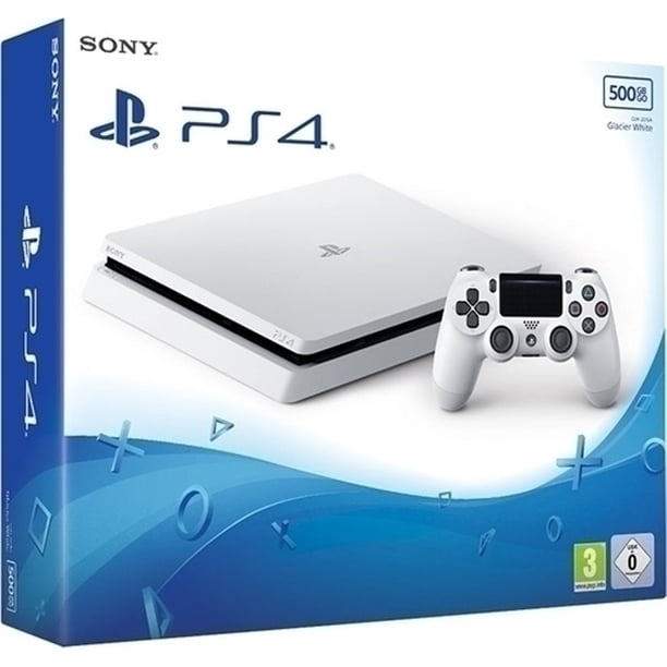 ◇PlayStation プレイステーション PS4 500GB PS4 500GB Glacier White Console (Like New) with HDMI Cable
