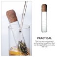 thumbnail image 4 of Infuseur à Thé en Verre Passoire à Thé en Verre Infuseur à Thé avec Couvercle en Bois Diffuseur de Thé, 4 of 8