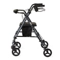thumbnail image 3 of Medline Superlight Aluminum Rollator, Smoky Blue, 3 of 3