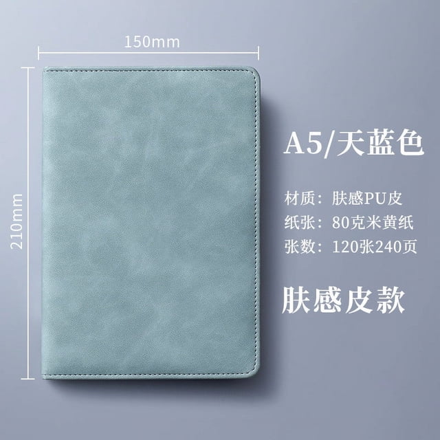 TopLLC Diary NoteBook Laptop Business Office Magnetic Notepad A5 Laptop No Deduction note pad