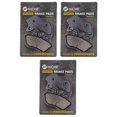 thumbnail image 1 of Niche Brake Pad Set for Harley-Davidson Dyna Organic Motorcycle 3 Pack 519-KPA2491D, 1 of 5