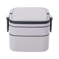 thumbnail image 1 of Dvkptbk Lunch Box Double-Layer Portable Lunch Box with Lid Lunch Box Heatable Lunch Box Student Lunch Box Camping Essentials, 1 of 1
