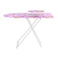 thumbnail image 2 of Trayknick Ironing Board Height Adjustable Smooth Edge Good Load-bearing Non-Slip Wear Resistant Ironing Clothes Extra-Wide Clothes Ironing Board with Folding Legs (Purple), 2 of 13