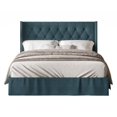 thumbnail image 3 of Billy Tufted Upholstered Platform Bed Denim Blue - King, 3 of 5