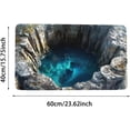 thumbnail image 1 of Aodebiao 3D Optical Illusion Rug, Brick Bottomless Hole Design Non- Area Rug for Living Room, Bedroom, Front Door Mat, Playroom & Gameroom Floor Carpet Decor, 1 of 3