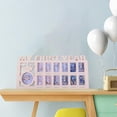 thumbnail image 3 of yuksok My First Year Photo Frame Baby Collage Frame Holds 13 Photos Infant Baby Picture Pink, 3 of 8