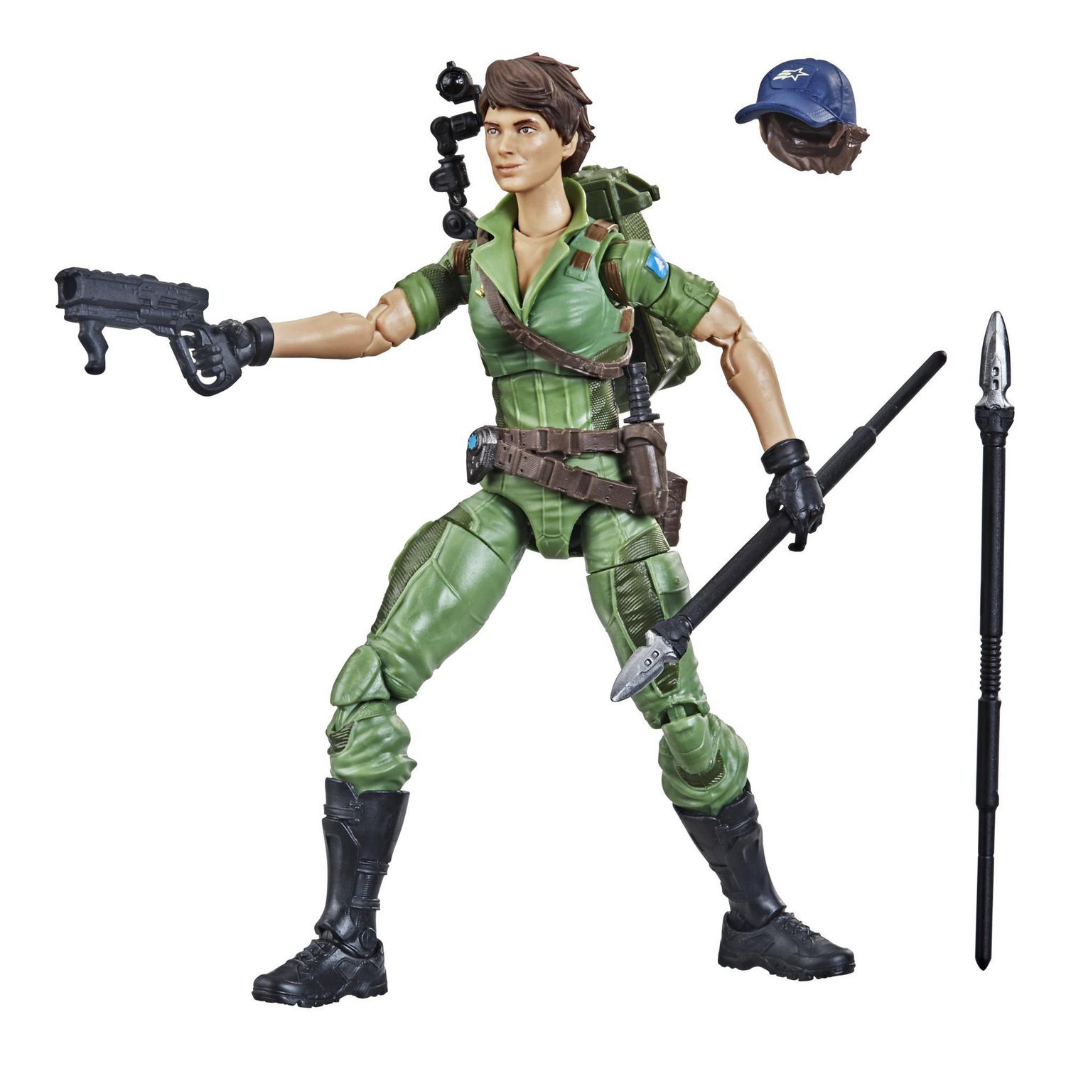 G.I. Joe Classified Series, figurine articulée Lady Jaye 25 de qualité à collectionner, 15 cm, accessoires multiples, avec emballage spécial