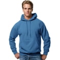 thumbnail image 1 of Hanes Mens ComfortBlend EcoSmart Pullover Hoodie Sweatshirt, S, Denim Blue, 1 of 3