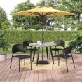 thumbnail image 2 of Mainstays Patio Wicker & Sling Stacking Chair, 2 of 10