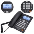 thumbnail image 3 of Spptty Answering Machine Corded Phone With Speakerphone Call Time Record Home For Calculator Telephone, 3 of 8