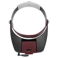 thumbnail image 4 of Loupe pour Monture Frontale, Loupe pour Lunettes à Interrupteur Coulissant Forme Ergonomique Haute Luminosité pour Réparation pour Lecture Rouge,Gris, 4 of 8