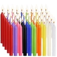thumbnail image 2 of EGNMCR Christmas Decorations, Christmas Gifts Unscented 4in Mini Chime Ritual Spell Taper Candles - Set Of 100 The Pendant, 2 of 8