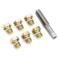 thumbnail image 2 of maskred Multi-functional Oil Pan With Drain Sump Plug For Convenient Maintenance Easy To Use Metal Pan Drain Sump Thread Repair M13x1.5 M20x1.5, 2 of 6