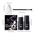 thumbnail image 3 of FcBaudy Halloween Paint Stick Set Face Body Paint Makeup Makeup Clown Colourful Sticks A paste, 3 of 9