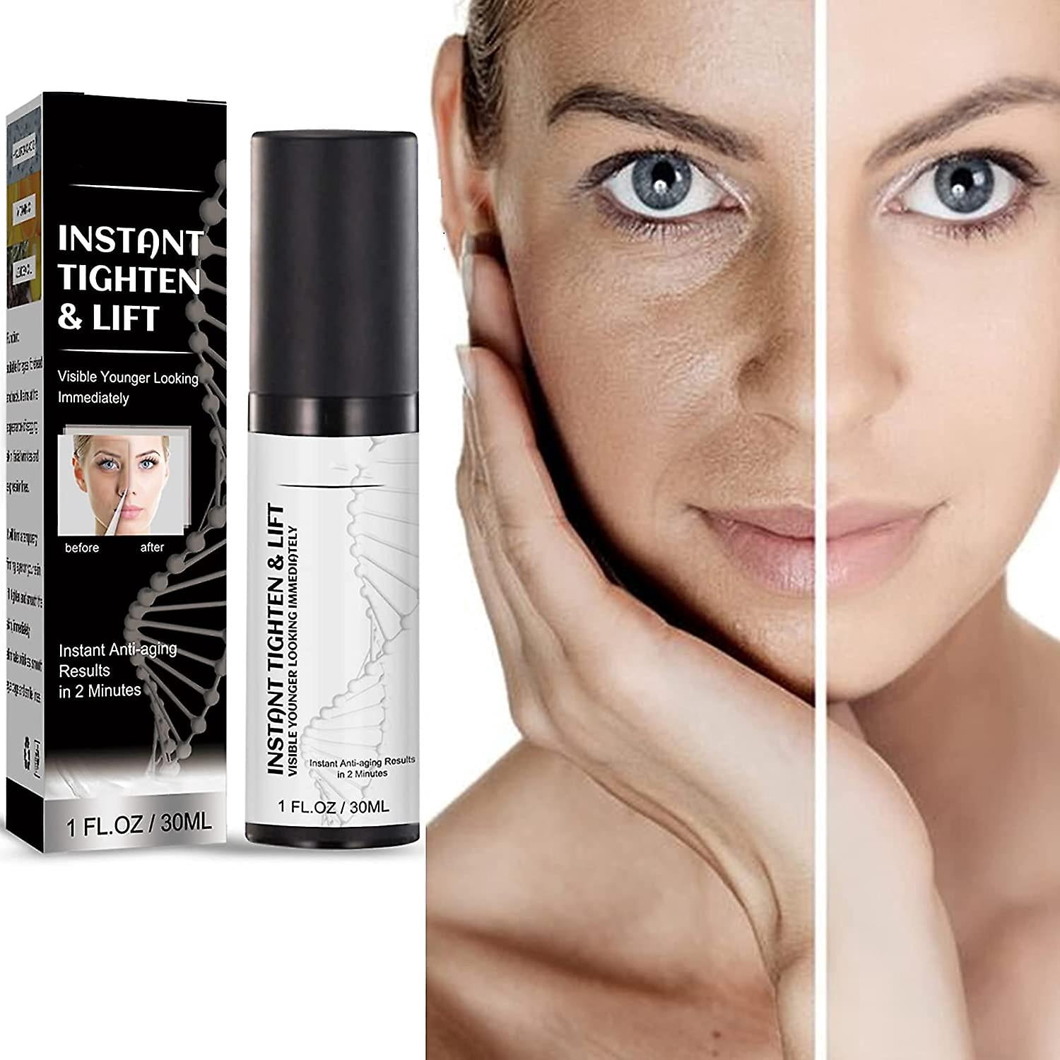 Instant Face Lift Cream, Anti-aging Skin Tightening Lifting Serum, Smooth Lift Loose Sagging For All Skin